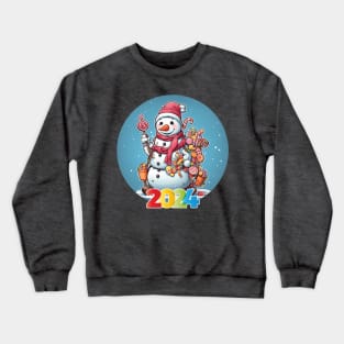 Snowman candy 2024 Crewneck Sweatshirt